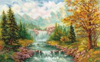 Горный водопад Алиса 3-09, цена 1 570 руб. - интернет-магазин Мадам Брошкина