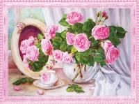 Розовые розы Колор кит VS012, цена 1 468 руб. - интернет-магазин Мадам Брошкина