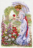 В цветущем саду Матренин Посад 1700
