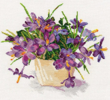 Цветущий сад: Крокусы Алиса 2-26, цена 1 029 руб. - интернет-магазин Мадам Брошкина