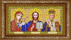 Триптих в золоте Славяночка ИС-3001