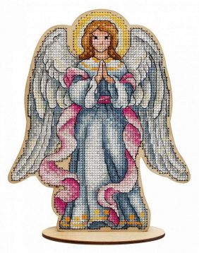 Рождественский ангел Щепка О-027, цена 943 руб. - интернет-магазин Мадам Брошкина