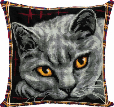 Подушка. Британская кошка Panna PD-7122, цена 1 894 руб. - интернет-магазин Мадам Брошкина