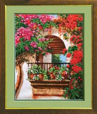 Цветы на балконе Чаривна Мить Б-563, цена 2 045 руб. - интернет-магазин Мадам Брошкина