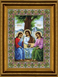 Икона святая троица Чаривна Мить 344, цена 1 325 руб. - интернет-магазин Мадам Брошкина