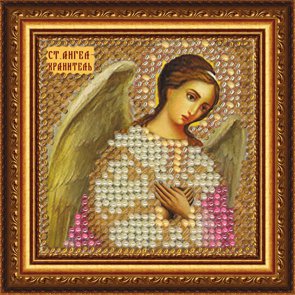          Святой Ангел-Хранитель Вышивальная мозаика 035ПМИ, цена 447 руб. - интернет-магазин Мадам Брошкина