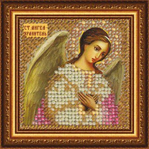           Святой Ангел Хранитель Вышивальная мозаика 4035, цена 77 руб. - интернет-магазин Мадам Брошкина