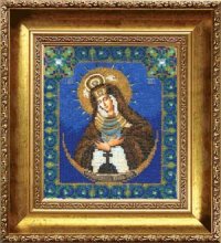 Икона Богородица Остробрамская Чаривна Мить Б1013, цена 1 162 руб. - интернет-магазин Мадам Брошкина