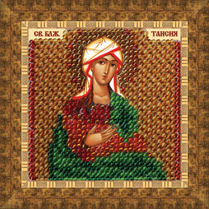 Святая Блаженная Таисия Египетская Вышивальная мозаика 4230, цена 77 руб. - интернет-магазин Мадам Брошкина