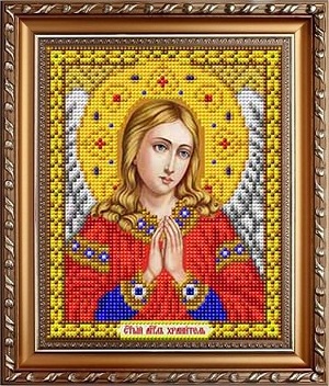 Святой Ангел Хранитель в золоте Славяночка ИС-5031, цена 119 руб. - интернет-магазин Мадам Брошкина