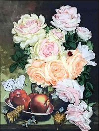 Розы с медом Многоцветница МЛ-3009(н), цена 1 339 руб. - интернет-магазин Мадам Брошкина