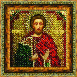           Святой Мученик Валерий Вышивальная мозаика 4122, цена 140 руб. - интернет-магазин Мадам Брошкина