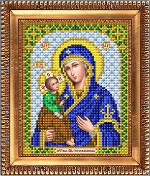 Пресвятая Богородица Иерусалимская Благовест И-5021, цена 103 руб. - интернет-магазин Мадам Брошкина