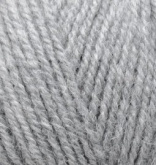 Пряжа Ализе Alpaca Royal цв.021 св.серый меланж Alize ALPACA.ROYAL.021