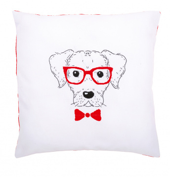 Собака в красных очках Vervaco PN-0155963, цена 3 068 руб. - интернет-магазин Мадам Брошкина