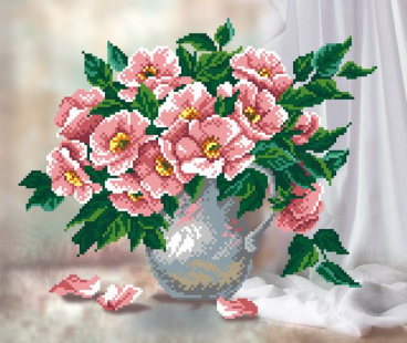 Чайная роза М.П. Студия Г-101, цена 273 руб. - интернет-магазин Мадам Брошкина