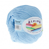 Пряжа Альпина Rene цв.083 голубой Alpina 987965692