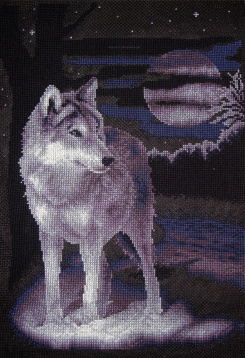 Белый волк Panna Ж-0462, цена 911 руб. - интернет-магазин Мадам Брошкина