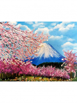 Весна в Японии Molly KH1010, цена 403 руб. - интернет-магазин Мадам Брошкина