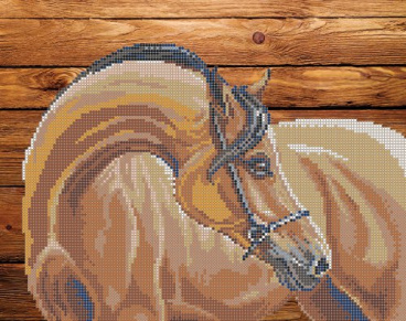 Мой конь Картины Бисером S-014, цена 712 руб. - интернет-магазин Мадам Брошкина