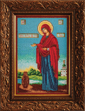 Геронтонисса Богородица Кроше В-196, цена 1 475 руб. - интернет-магазин Мадам Брошкина