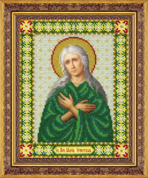 Святая Мария Египетская Паутинка Б1058, цена 1 725 руб. - интернет-магазин Мадам Брошкина