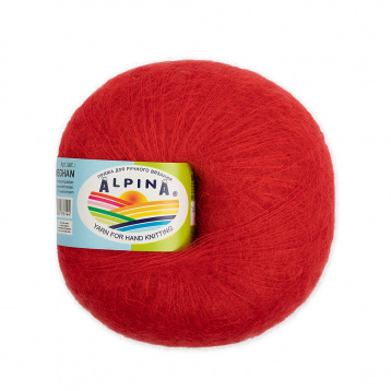 Пряжа Альпина Meghan цв.13 красный Alpina 68141547024, цена 4 629 руб. - интернет-магазин Мадам Брошкина