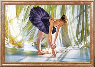 Балерина Магия канвы КС-086, цена 496 руб. - интернет-магазин Мадам Брошкина