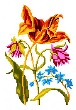 Цветы Нитекс 2154, цена 334 руб. - интернет-магазин Мадам Брошкина