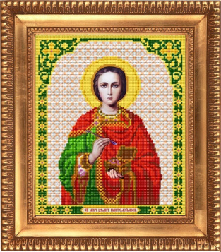 Святой Великомученик Целитель Пантелеймон Благовест И-4155, цена 183 руб. - интернет-магазин Мадам Брошкина