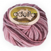 Пряжа Аделия Emma цв.06 розово-бордовый Adelia 1252560992