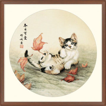 Играющий котенок Xiu crafts 2801601, цена 2 960 руб. - интернет-магазин Мадам Брошкина