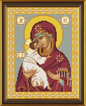 Богородица Владимирская Nova Sloboda С9045, цена 1 093 руб. - интернет-магазин Мадам Брошкина