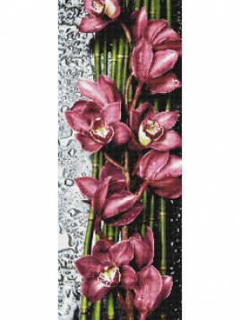 Панно. Дикая орхидея Molly KM1058, цена 2 149 руб. - интернет-магазин Мадам Брошкина