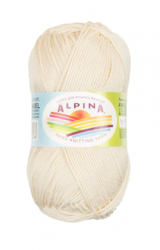 Пряжа Альпина Anabel цв.172 молочный Alpina 14087955522, цена 2 299 руб. - интернет-магазин Мадам Брошкина