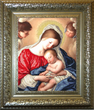 Мадонна с младенцем Краса i Творчiсть 71210, цена 715 руб. - интернет-магазин Мадам Брошкина