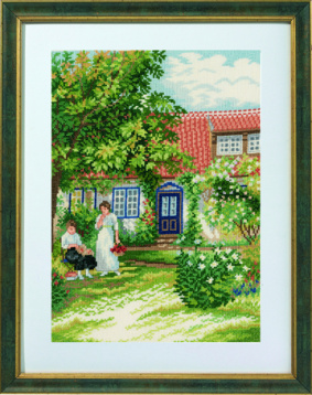 Дамы в саду Eva Rosenstand 14-356, цена 5 338 руб. - интернет-магазин Мадам Брошкина