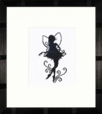 Cute Little Fairy Silhouette   Lanarte PN-0008195
