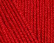 Пряжа Ализе Cotton Baby Soft цв.056 красный Alize COT.SB.056