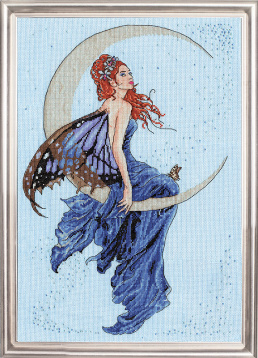 Голубая луна Design Works 2909, цена $47 - интернет-магазин Мадам Брошкина