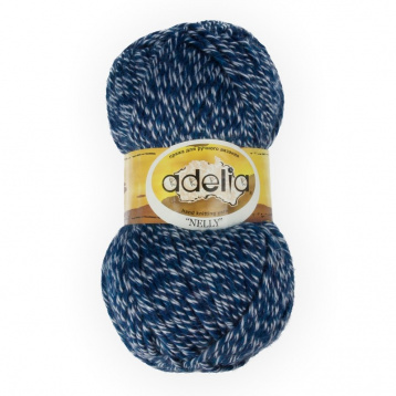 Пряжа Аделия Nelly цв.14 т.синий Adelia 11532476722, цена 5 422 руб. - интернет-магазин Мадам Брошкина