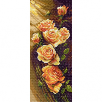 Жёлтые розы Матренин Посад 1052, цена 205 руб. - интернет-магазин Мадам Брошкина