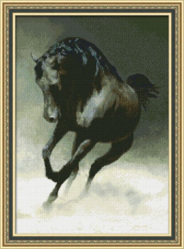 Черный конь Юнона 0113, цена 1 341 руб. - интернет-магазин Мадам Брошкина
