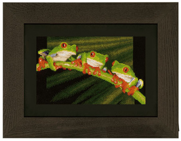 Красноглазые древесные лягушки Vervaco PN-0146866, цена €40 - интернет-магазин Мадам Брошкина