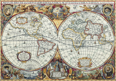 Географическая карта мира Panna ПЗ-1842