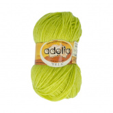 Пряжа Аделия Ivia цв.128 желто-зеленый Adelia 636899422