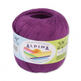 Пряжа Альпина Lily цв.095 фиолетовый Alpina 19237197322