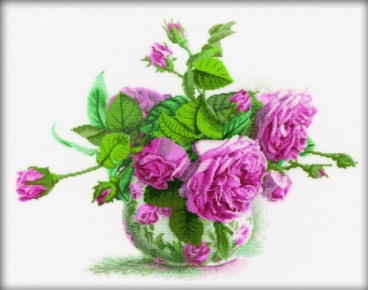 Романтичные розы RTO M202, цена 997 руб. - интернет-магазин Мадам Брошкина
