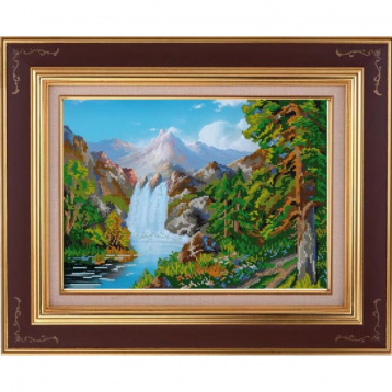 Горный водопад Конёк 9795, цена 394 руб. - интернет-магазин Мадам Брошкина
