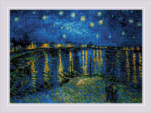 Звездная ночь над Роной Риолис 1884